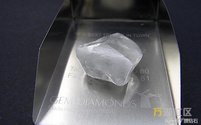 发现80克拉D色钻石原来是在非洲呀