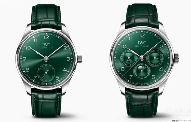 IWC万国表推出全新绿色葡萄牙系列自动腕表40和万年历腕表42你看中那一款了！